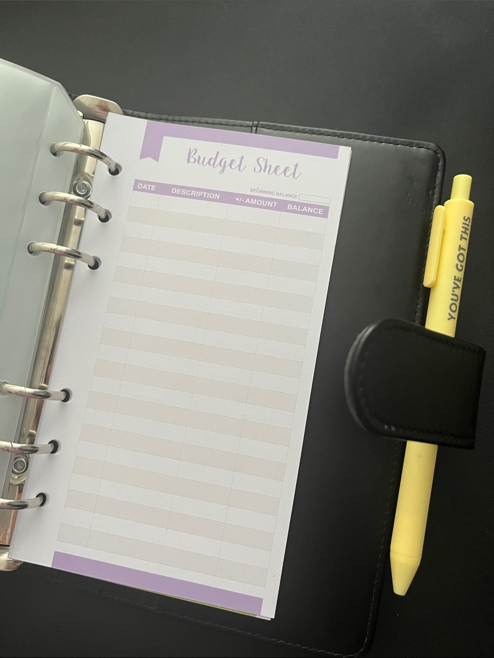 Money organizer wallet budget binder - Picture 4 of 6